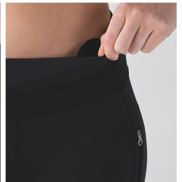 Lululemon Inspire Tight II Mesh Black Size 6 - Picture 4 of 15